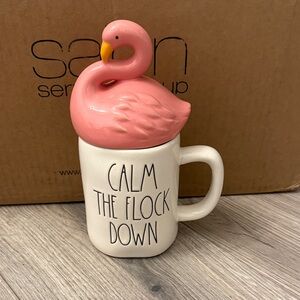 Rae Dunn Calm The Flock Down  Mug